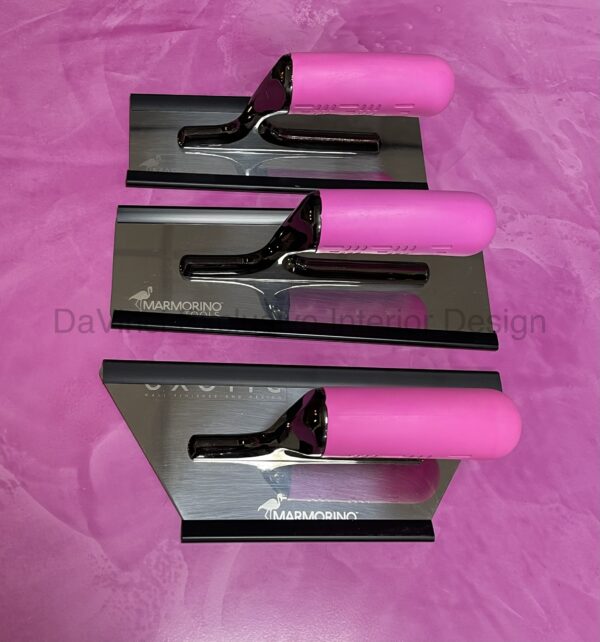 MarmorinoTools Limited edition XTROWEL Pink 3 pcs